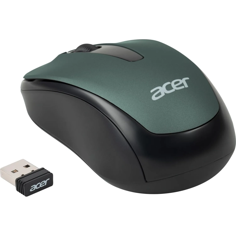 Мышь компьютерная Acer OMR135 зеленый  (1000dpi) WLS USB (ZL.MCEEE.01I)