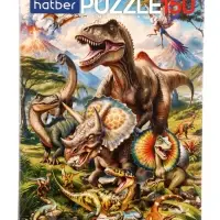 Пазл 150 эл. "Мир динозавров" 220х330мм 150ПЗ4_35957