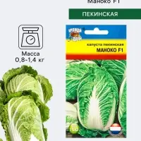 Семена Капуста пекинская &laquo;Маноко&raquo;, F1, 0.05 г, &laquo;УРОЖАЙ УДАЧИ&raquo;