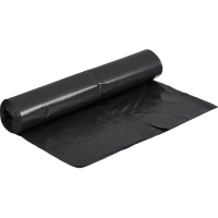 Мешки для мусора ПВД 120л 35мкм 20шт/рул черные 68х110см Luscan_СПБ