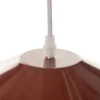 Светильник Lisa 1&times;40 Вт Е27 бордовый 26&times;26&times;32 см