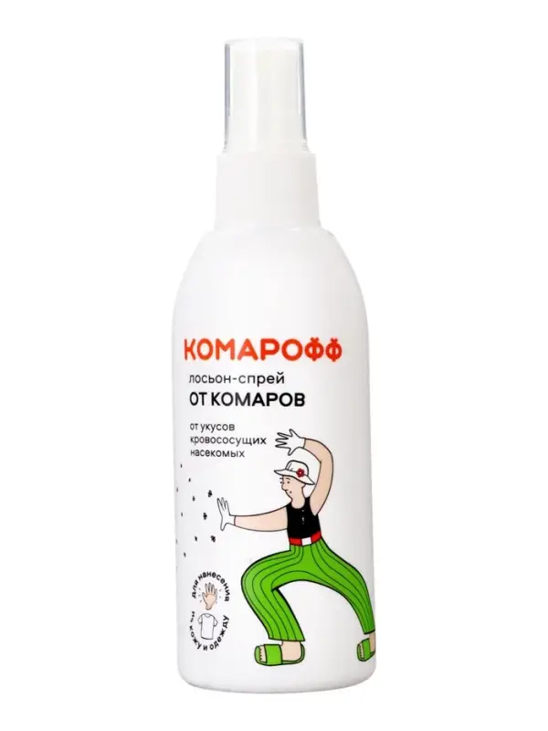 Лосьон-спрей репеллентный от комаров &laquo;Комарофф&raquo;, 100 мл