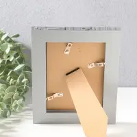 Фоторамка пластик 10х15 см "Моррис" тёмно-серый 19,8х15х2 см