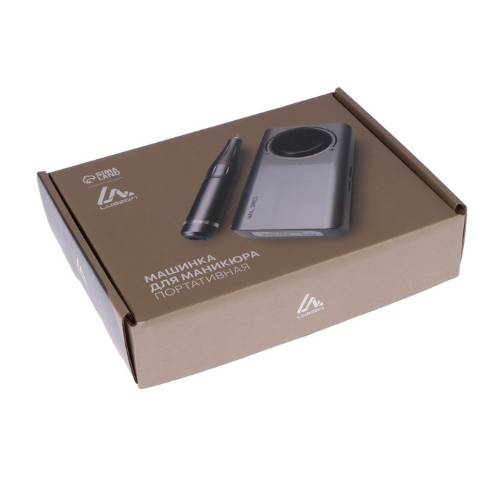 Аппарат для маникюра Luazon LMH-08, 6 насадок, 30 Вт, до 35 000 об/мин, серая Аппарат для маникюра Luazon LMH-08, 6 насадок, 30 Вт, до 35 000 об/мин, серая