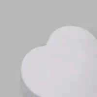 Набор коробок 3 в 1 сердце, Белый  30,5 х 27,5 х 12 - 22 х 21 х 8,5 см