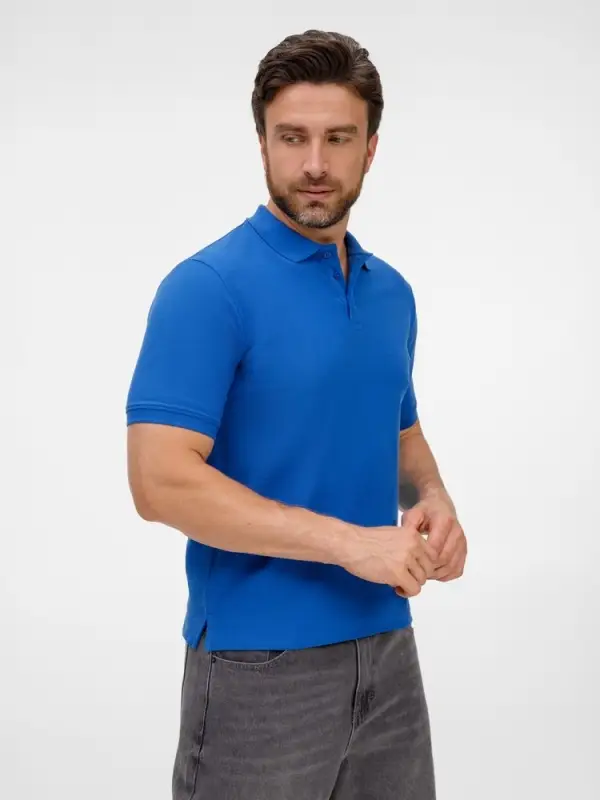 Рубашка поло унисекс Upswing, ярко-синяя, размер S