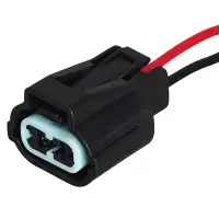 Разъём 2 pin с проводами для э/вентил. охл., кондиц. Chevrolet Lacetti, Daewoo Nubira