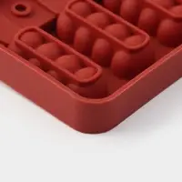 Форма для леденцов &laquo;Батончик&raquo;, силикон, 19&times;11&times;2 см, 5 ячеек (6&times;2.6 см), МИКС