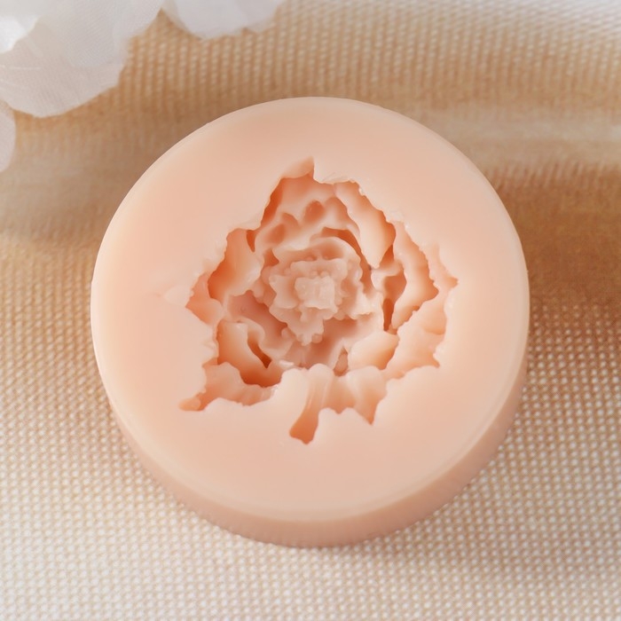 Молд силикон Молд силикон "Пион" 3х3,3х0,8 см