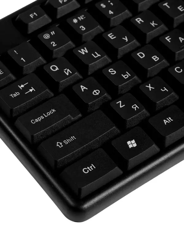 Клавиатура Defender Element HB-520, проводная, мембранная, 107 клавиш, USB, черная