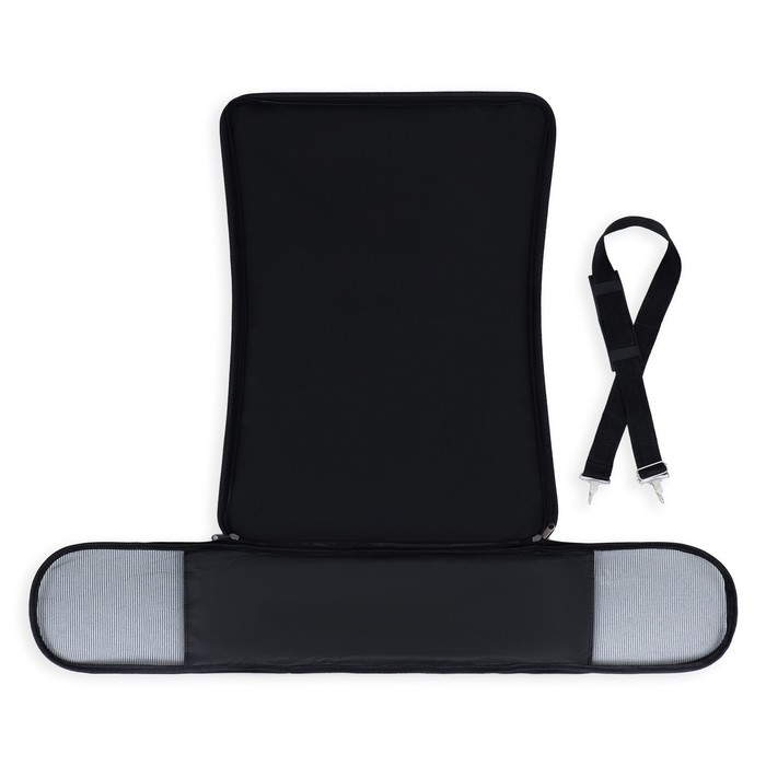 Сумка-переноска с органайзером в полоску, размер М (44,5 х 22 х 27 см), голубой Сумка-переноска с органайзером в полоску, размер М (44,5 х 22 х 27 см), голубой