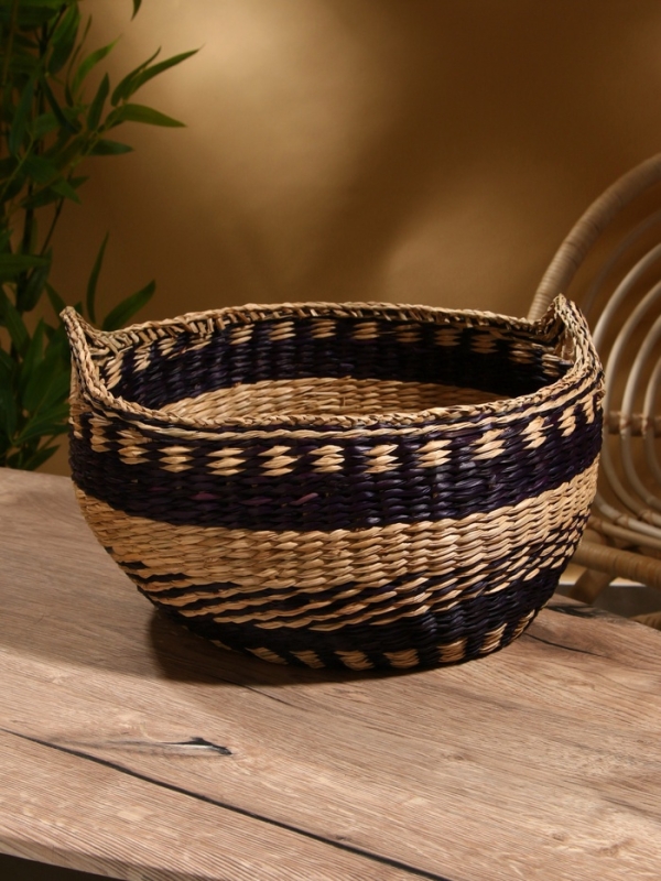 Корзина плетеная 35х35х20 см, сиграсс