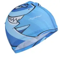 Шапочка для плавания детская ONLYTOP Swim &laquo;Акула&raquo;, тканевая, обхват 46-52 см, МИКС