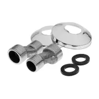 Смеситель для ванны ZEIN Z3378, картридж 35 мм, с душевым набором, лейка 4 режима, хром