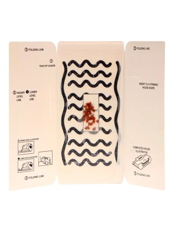 Ловушка-домик клеевая с приманкой, от тараканов и муравьев SAFEX, 5 шт.