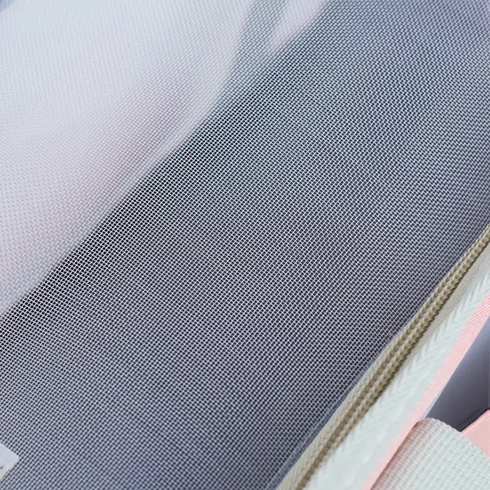 Сумка-переноска для животных, 24&times;25&times;41 см, с раздвижным окном, розовая