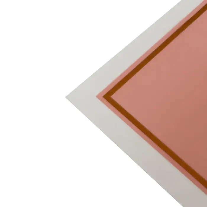 Плёнка для цветов, розовый, матовый, 57×57 см