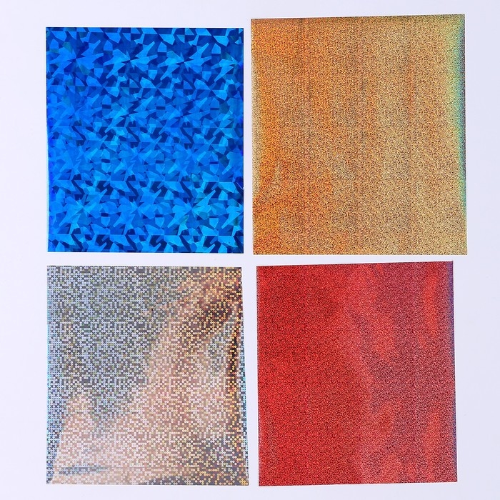 Аппликация фольгой на новый год «Лисичка», набор для творчества Аппликация фольгой на новый год «Лисичка», набор для творчества