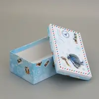 Набор подарочных новогодних коробок 10 в 1 &laquo;Новогодняя почта&raquo;, 30&times;19&times;11.5 - 12&times;6.5&times;4 см