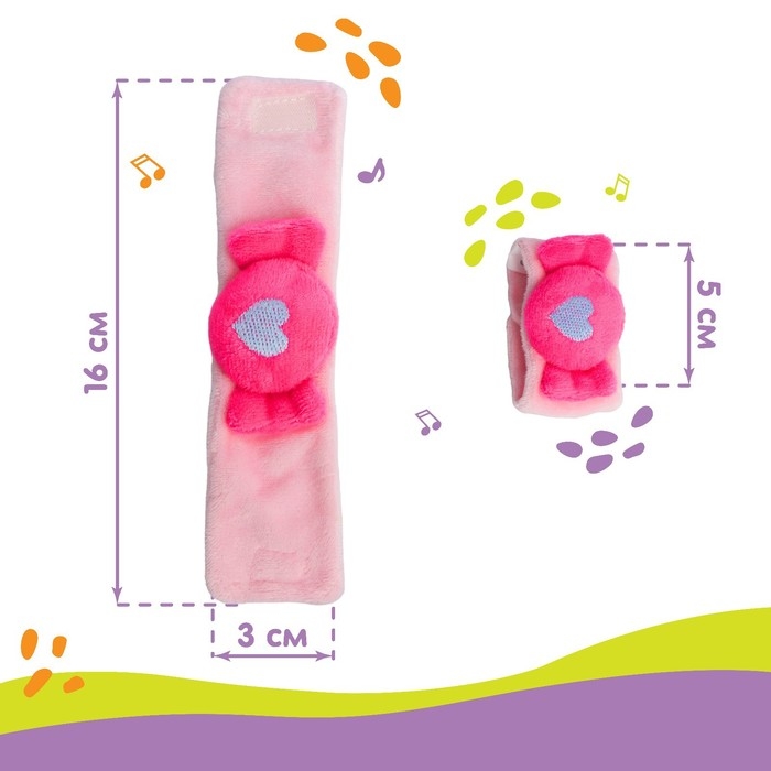 Браслетик - погремушка «Конфетка», Крошка Я Браслетик - погремушка «Конфетка», Крошка Я