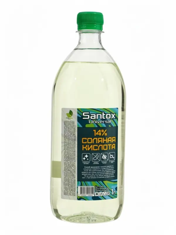 Средство чистящее Santox Universal &laquo;Соляная кислота&raquo;, 14%, 1 л