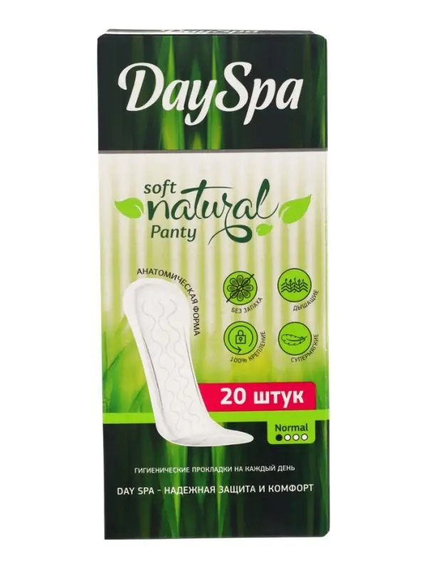 Прокладки ежедневные &laquo;Day Spa&raquo; classic soft, мягкие, 20 шт.