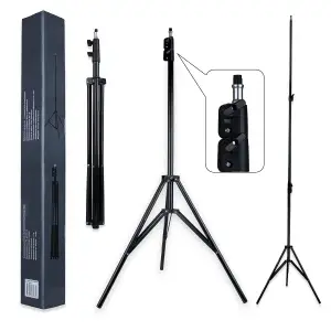 Трипод для Селфи Кольца 1.9 м JBH HD61819 (серая упаковка, русское описание)