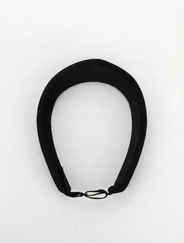 Ободок-кокошник для волос "Мария" 18х5,5 см, чёрный