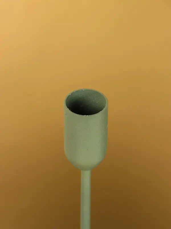 Подсвечник на 1 свечу текстурный  Подсвечник на 1 свечу текстурный "Болотный" 8х8х20 см