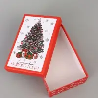 Коробка подарочная, набор 10 в 1 &laquo;С Новым годом&raquo;, 32.5&times;20&times;12.5 - 12&times;7&times;4 см
