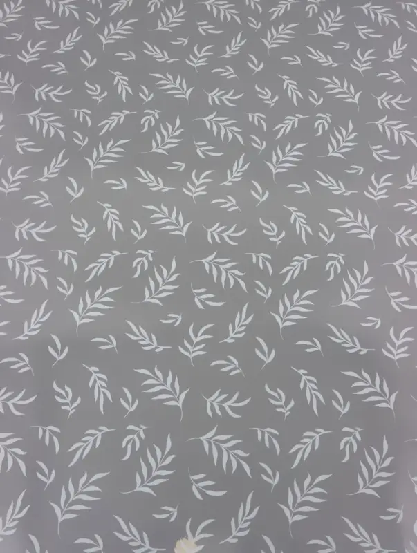 Пленка прозрачная с рисунком «Веточки» Белый 0.7×8.2±5%м