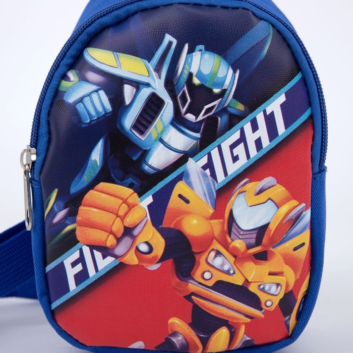 Сумка детская для мальчика через плечо «Роботы» 8 см х 13 см х 17 см Сумка детская для мальчика через плечо «Роботы» 8 см х 13 см х 17 см