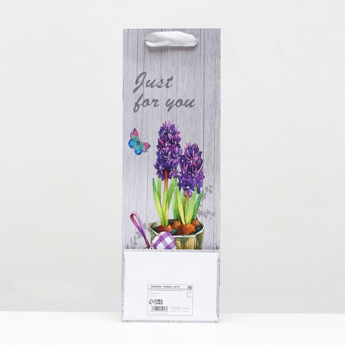 Пакет ламинированный под бутылку 12*36*9