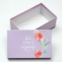 Набор подарочных коробок 10 в 1 &laquo;Цветы&raquo;, 30.5&times;20&times;13 - 12&times;6.5&times;4 см