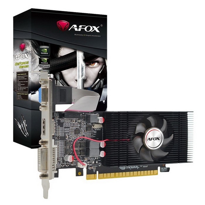 Видеокарта Afox GT740 LP Single Fan, 2Гб, 128bit, GDDR5, DVI, HDMI, VGA, HDCP Видеокарта Afox GT740 LP Single Fan, 2Гб, 128bit, GDDR5, DVI, HDMI, VGA, HDCP