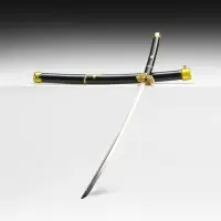 Макет оружия &laquo;Сувенирная катана Юбасири&raquo;, 24 см, чёрная