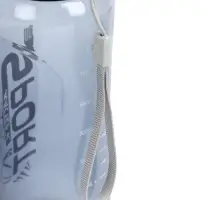 Бутылка для воды SPORT, 800 мл, 23&times;7.6&times;4.8 см, серая