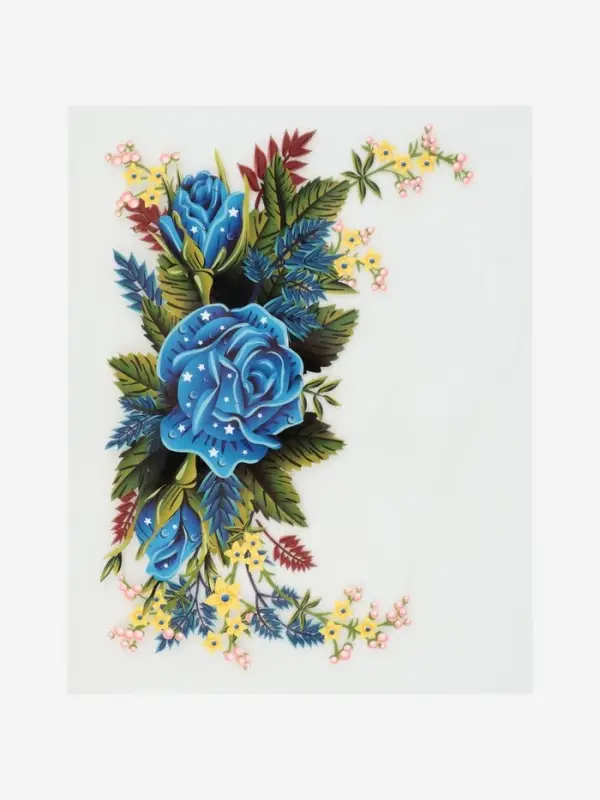 Термонаклейка &laquo;Цветы&raquo;, 12&times;18 см