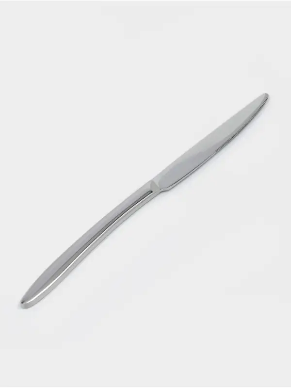 Набор столовых ножей Magistro Flow, 23.5 см, 6 шт., толщина 6 мм, нержавеющая сталь, серебристый