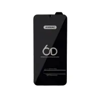 Защитное стекло Sam A34 Anmac 6D Black без упаковки Арт.1137399 (10 шт./уп.)
