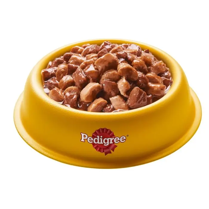 Влажный корм Pedigree для собак всех пород, кролик/индейка в соусе, пауч, 85 г