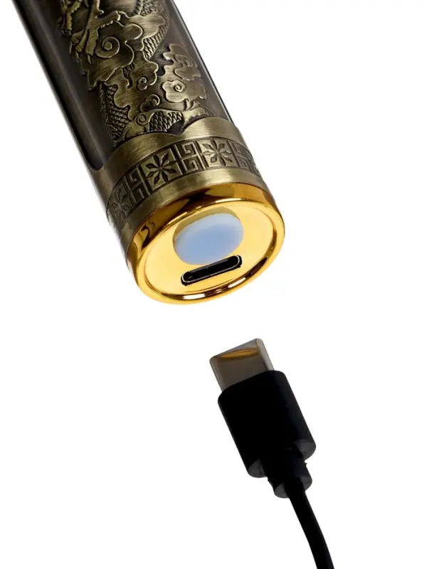 Машинка для стрижки LTRI-28, 300 мАч, 4 насадки, USB