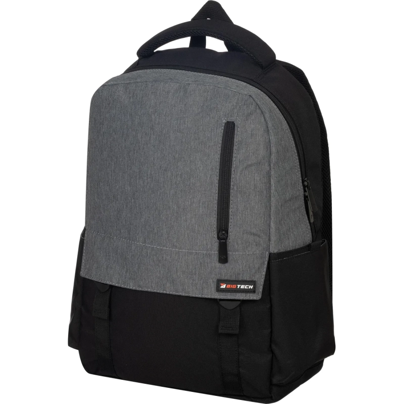 Рюкзак для ноутбука BigTech Special 15.6 LBP-BT-02BKGR, черно-серый