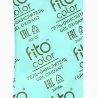 Крем-краска стойкая для бровей и ресниц Fito color, черный 1.0, 2&times;2 мл