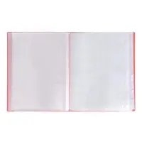 Папка А4, 60 прозрачных файлов, 400 мкм, МИКС