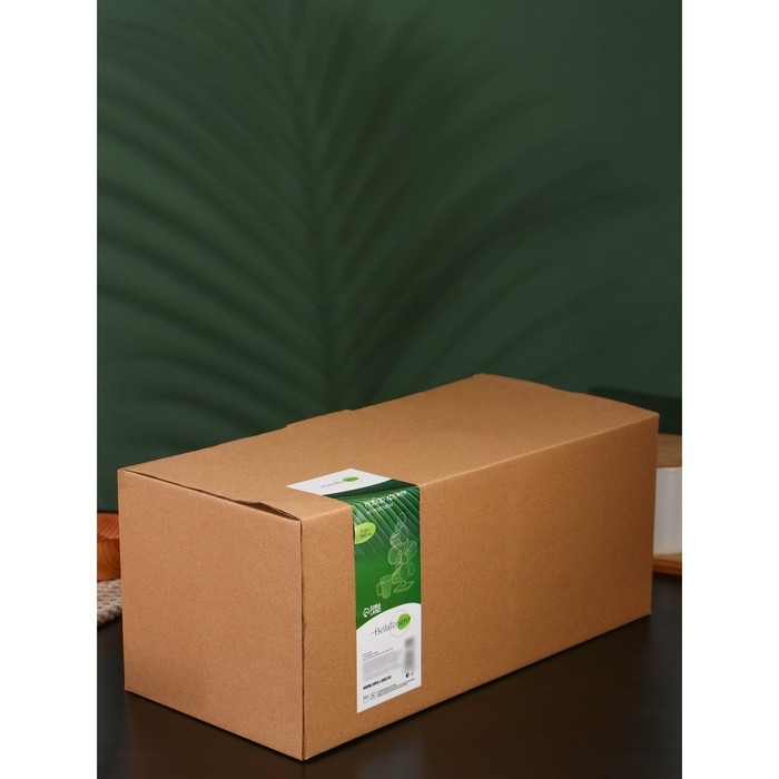 Набор фарфоровых кружек на бамбуковой подставке BellaTenero «Тюльпан», 6 предметов: 300 мл, цвет белый Набор фарфоровых кружек на бамбуковой подставке BellaTenero «Тюльпан», 6 предметов: 300 мл, цвет белый