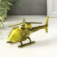 Сувенир металл "Вертолёт" 15,3х9,5х5,8 см