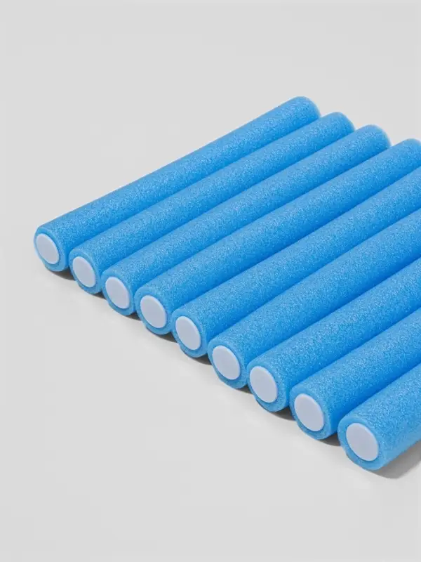 Бигуди &laquo;Бумеранг&raquo;, d=3 см, 24 см, 10 шт., голубые