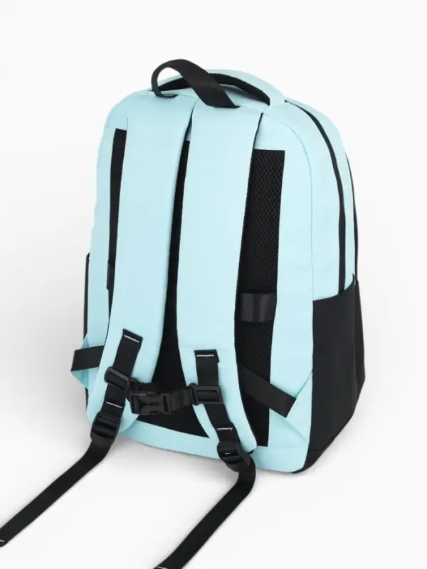 Рюкзак, водонепроницаемое дно, 2 отделения, 3 кармана, 31&times;14.5&times;45 см, голубой