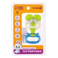 Погремушка «Радость малыша: Краб», с прорезывателем, цвет МИКС, Крошка Я Погремушка «Радость малыша: Краб», с прорезывателем, цвет МИКС, Крошка Я